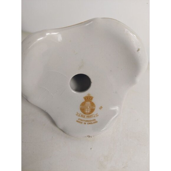 James Kent Old Foley Country Roses Candle Holder Candlestick - Picture 3 of 3